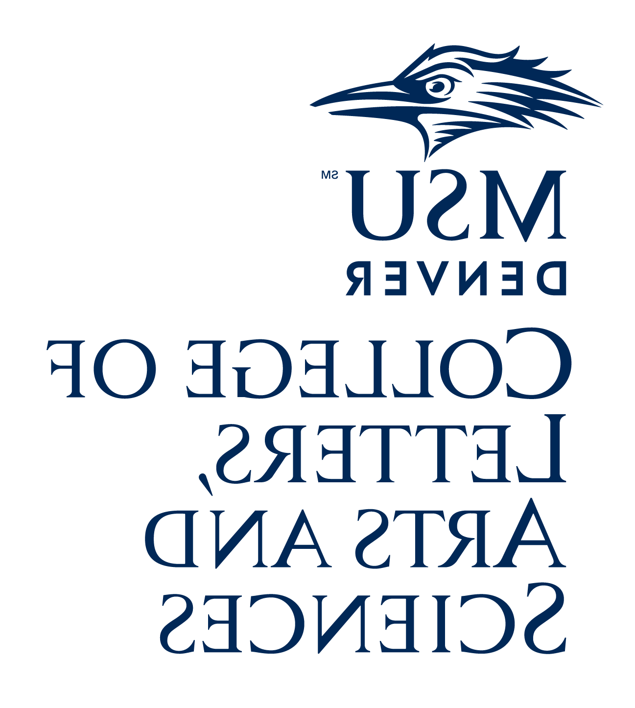 密歇根州立大学丹佛 College of Letters, 艺术 and Sciences Logo
